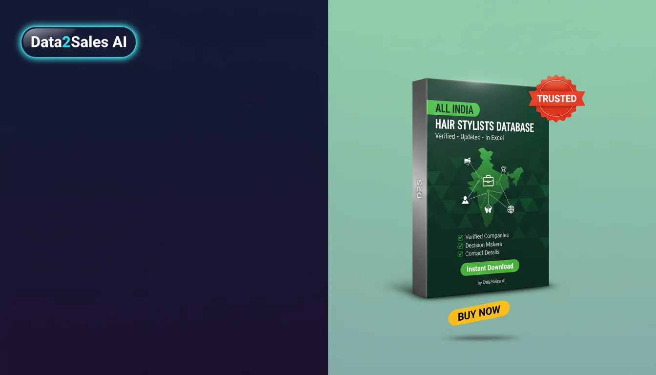 Hair Stylists Leads in Haryana, India — Verified B2B Database