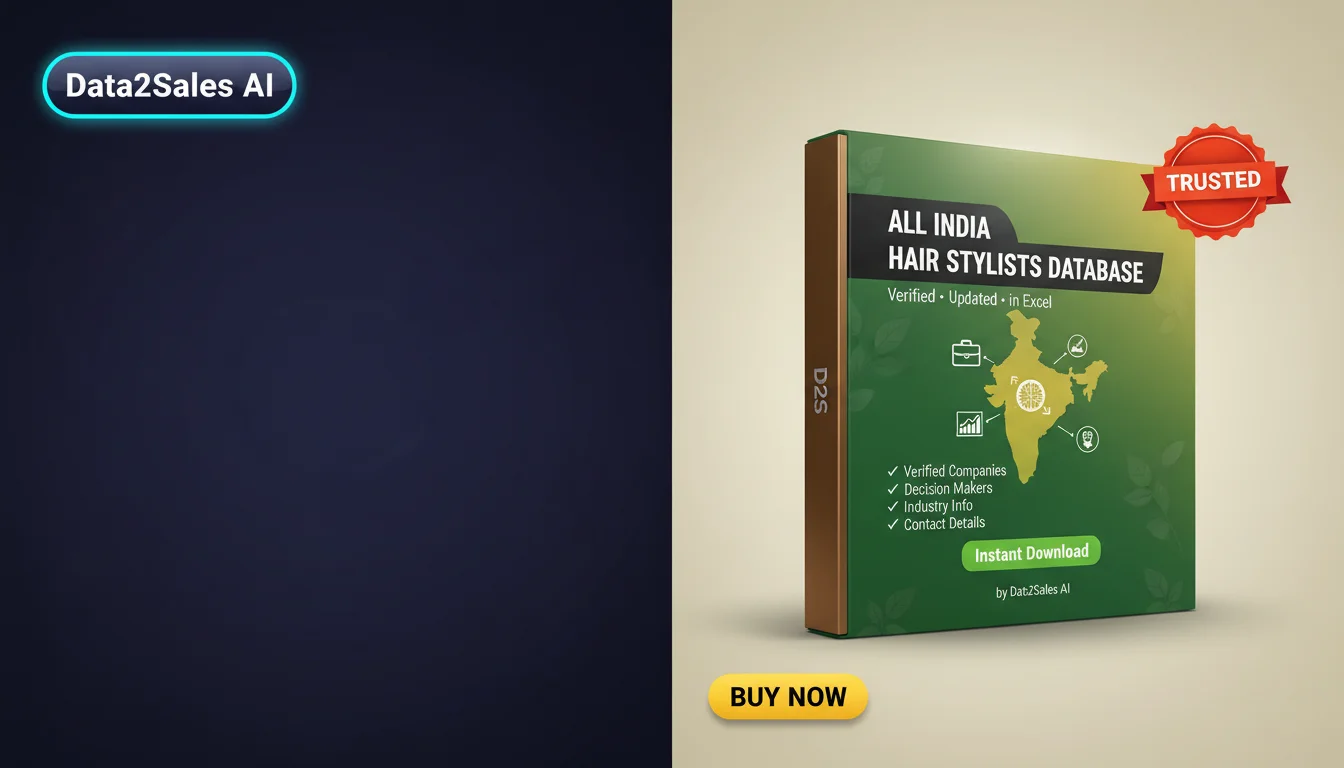 Hair Stylists Leads in Tamil Nadu, India — Verified B2B Database