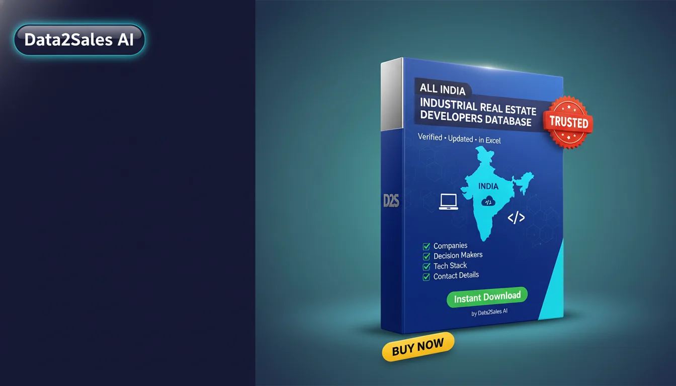 Industrial Real Estate Developers Leads in Maharashtra, India — Veri…