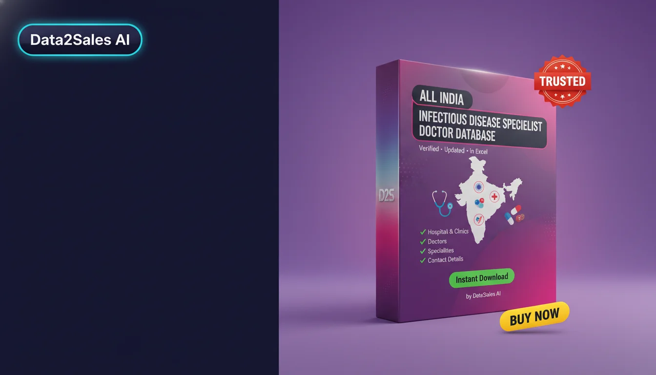 Infectious Disease Specialist Doctor Database Leads in Karnataka, In…