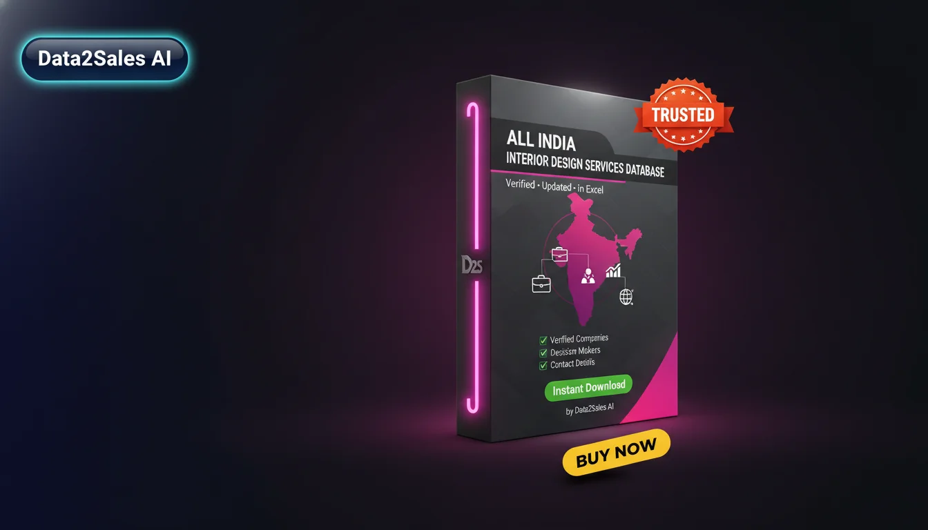 Interior Design Services Leads in Kerala, India — Verified B2B Datab…