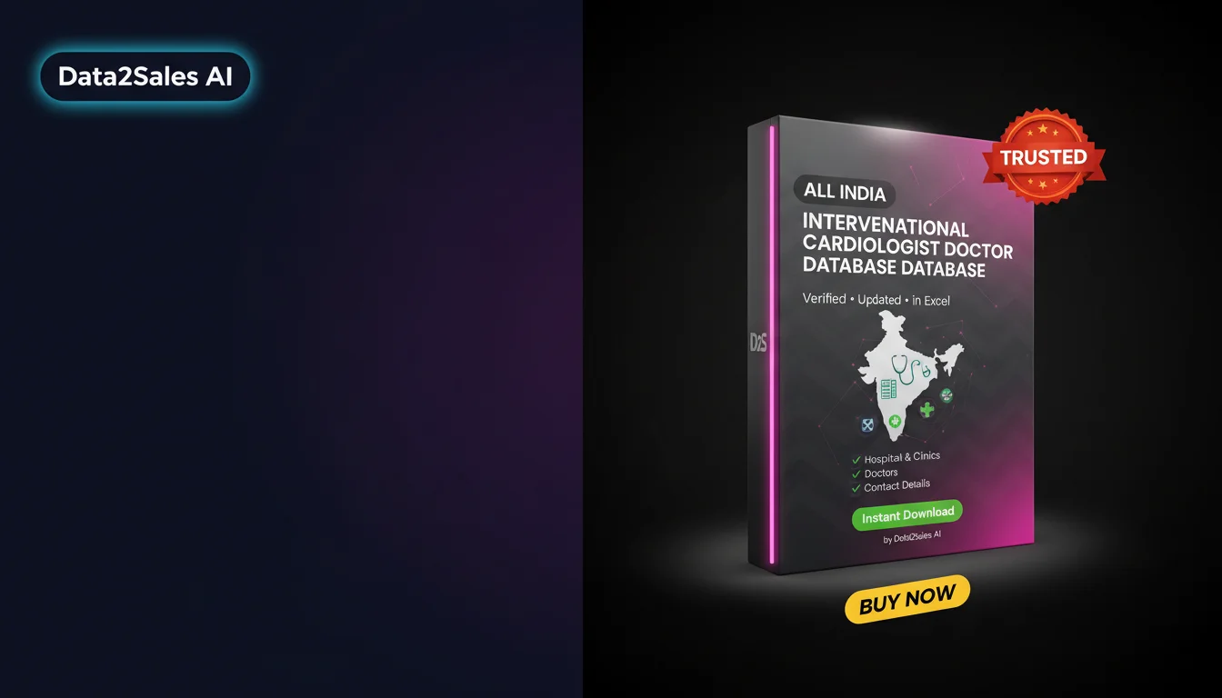 Interventional Cardiologist Doctor Database Leads in Delhi, India…