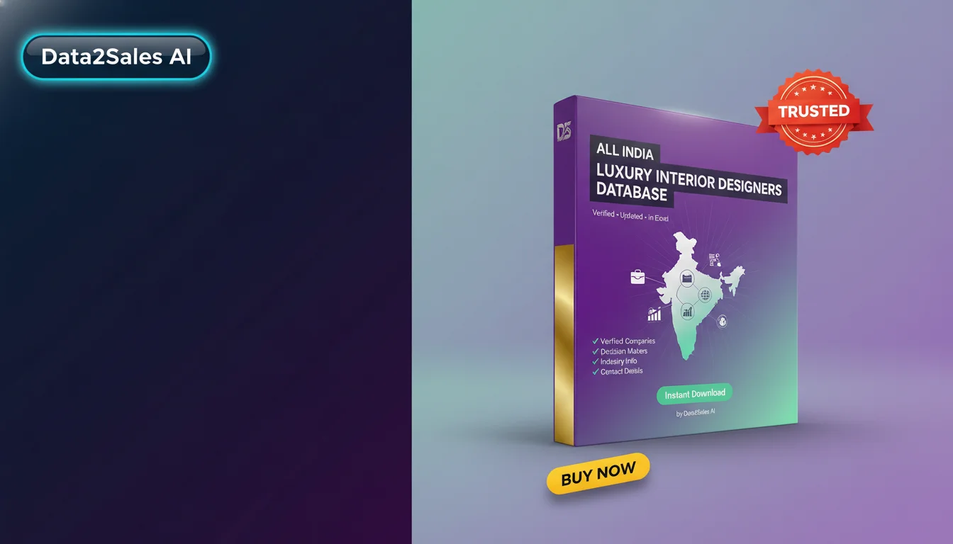 Luxury Interior Designers Leads in Kerala, India — Verified B2B Data…