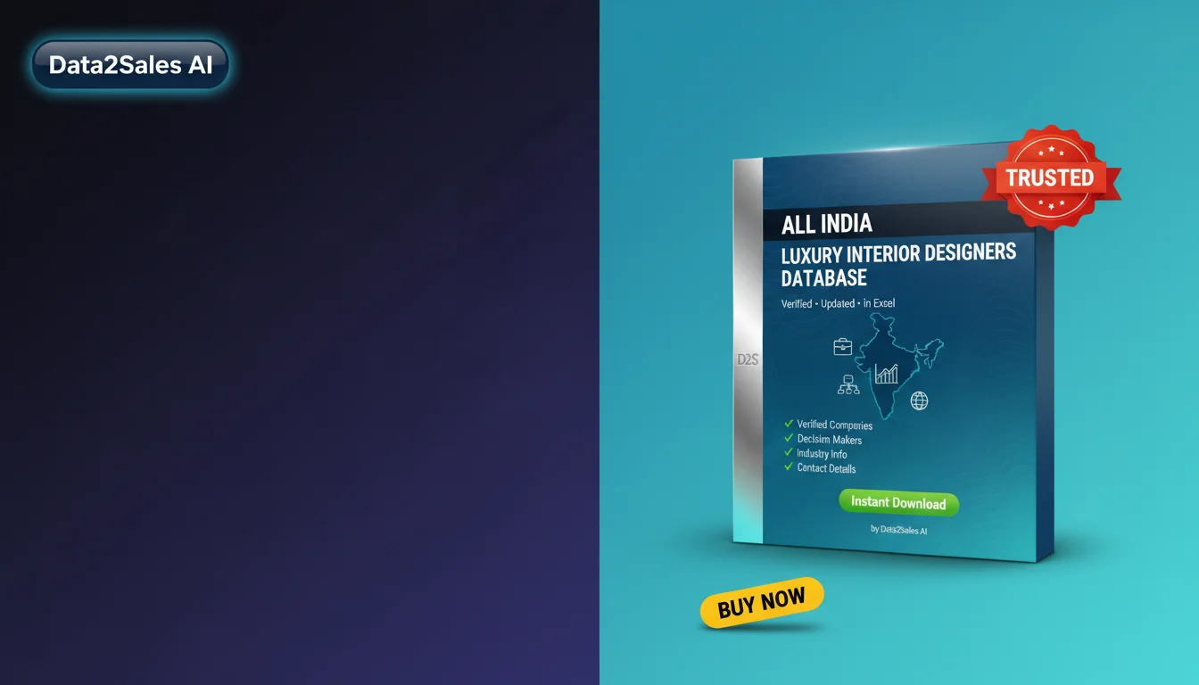 Luxury Interior Designers Leads in Tamil Nadu, India — Verified B2B…