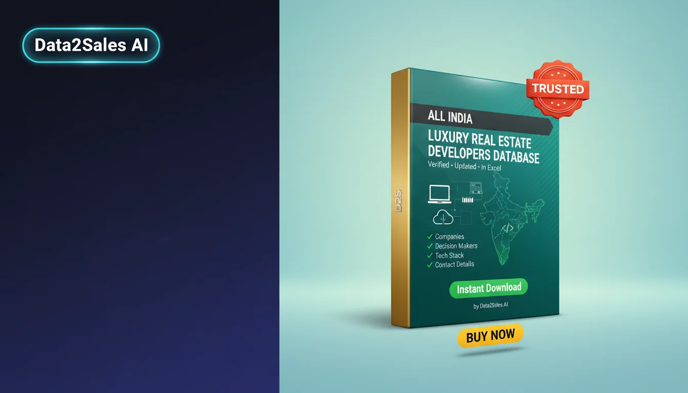 Luxury Real Estate Developers Leads in Maharashtra, India — Verified…