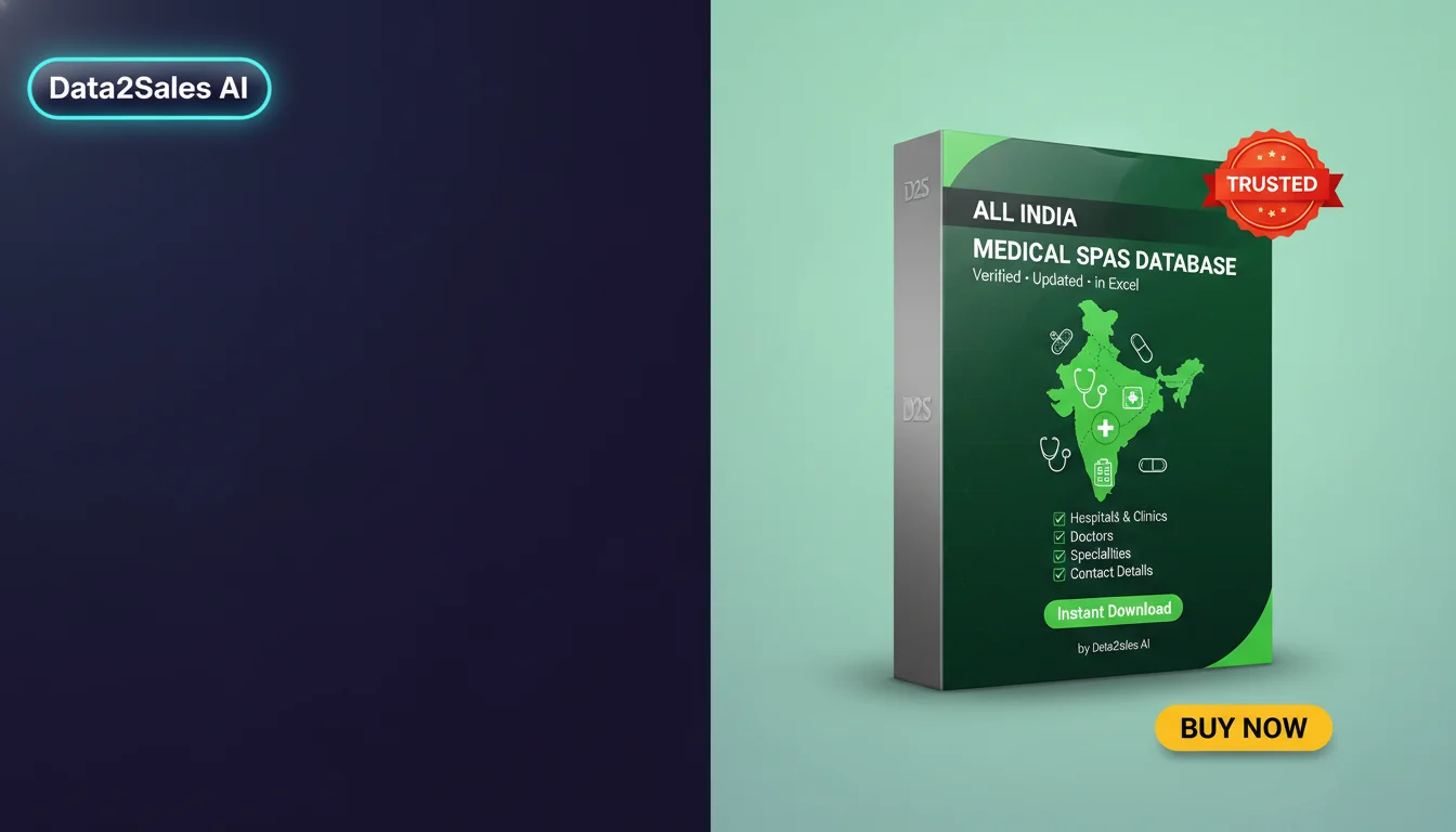 Medical Spas Leads in Delhi, India — Verified B2B Database