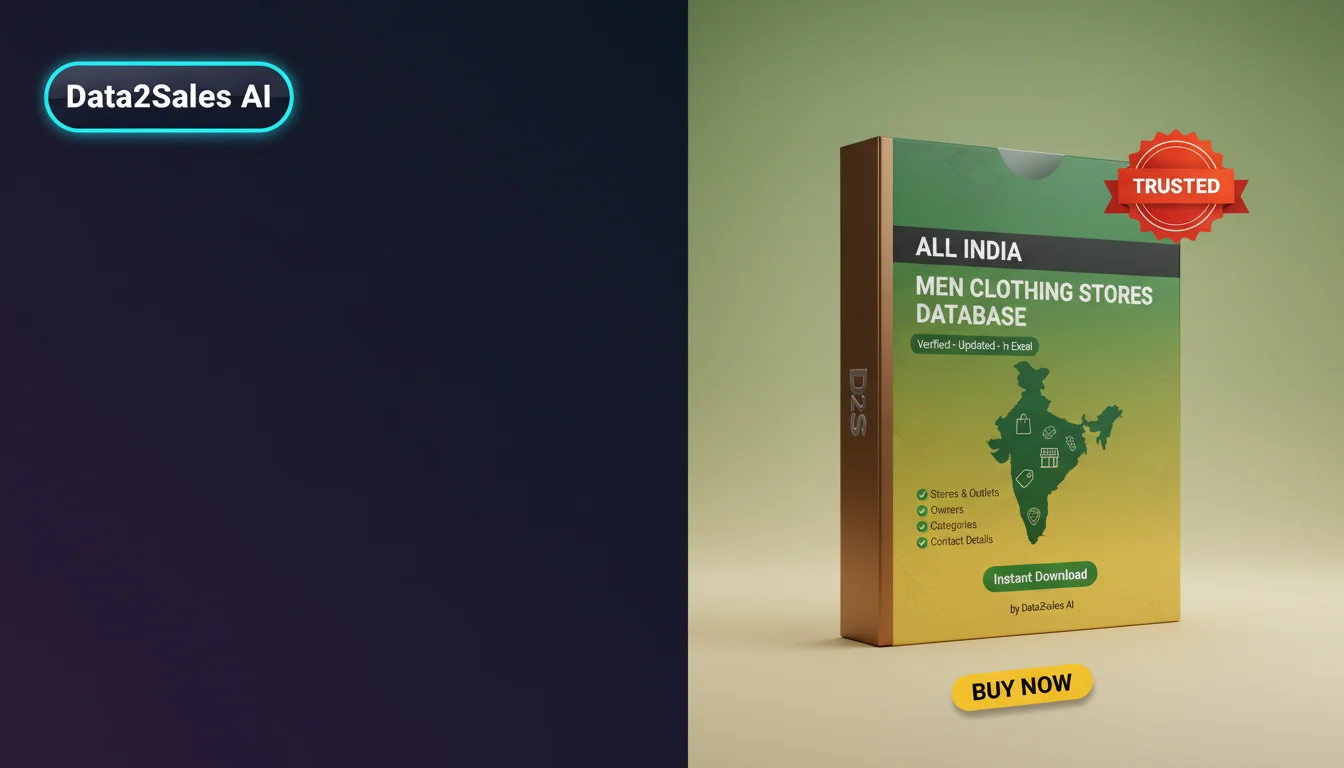 Men Clothing Stores Leads in Andhra Pradesh, India — Verified B2B Da…