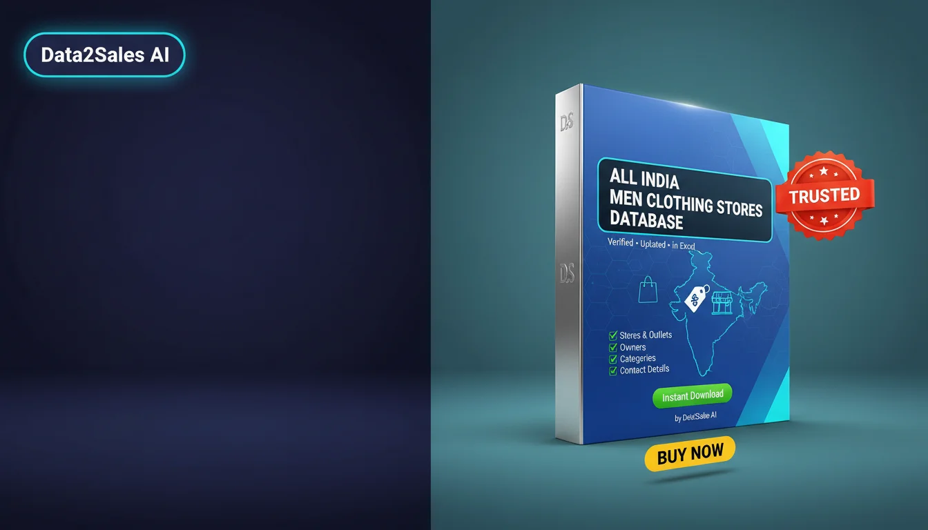 Men Clothing Stores Leads in Uttar Pradesh, India — Verified B2B Dat…