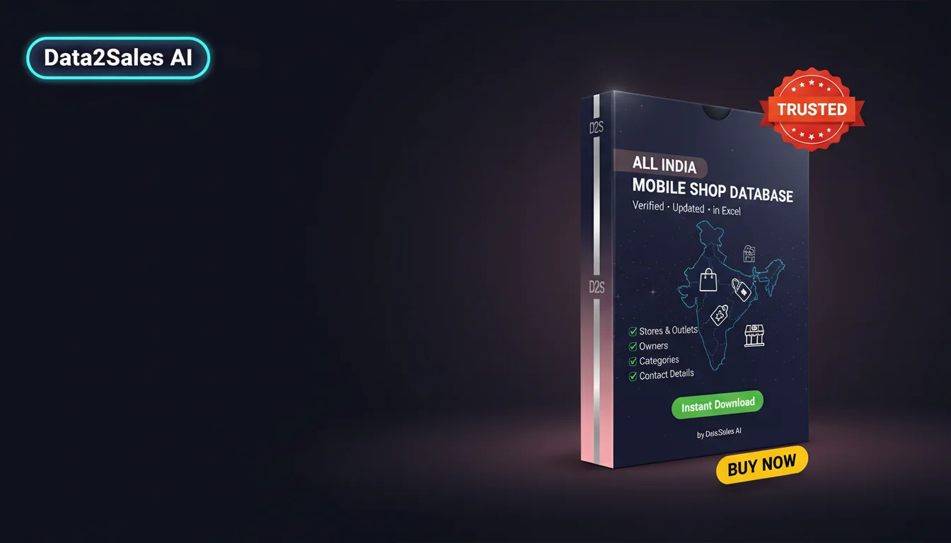 Mobile Shop Leads in Tamil Nadu, India — Verified B2B Database