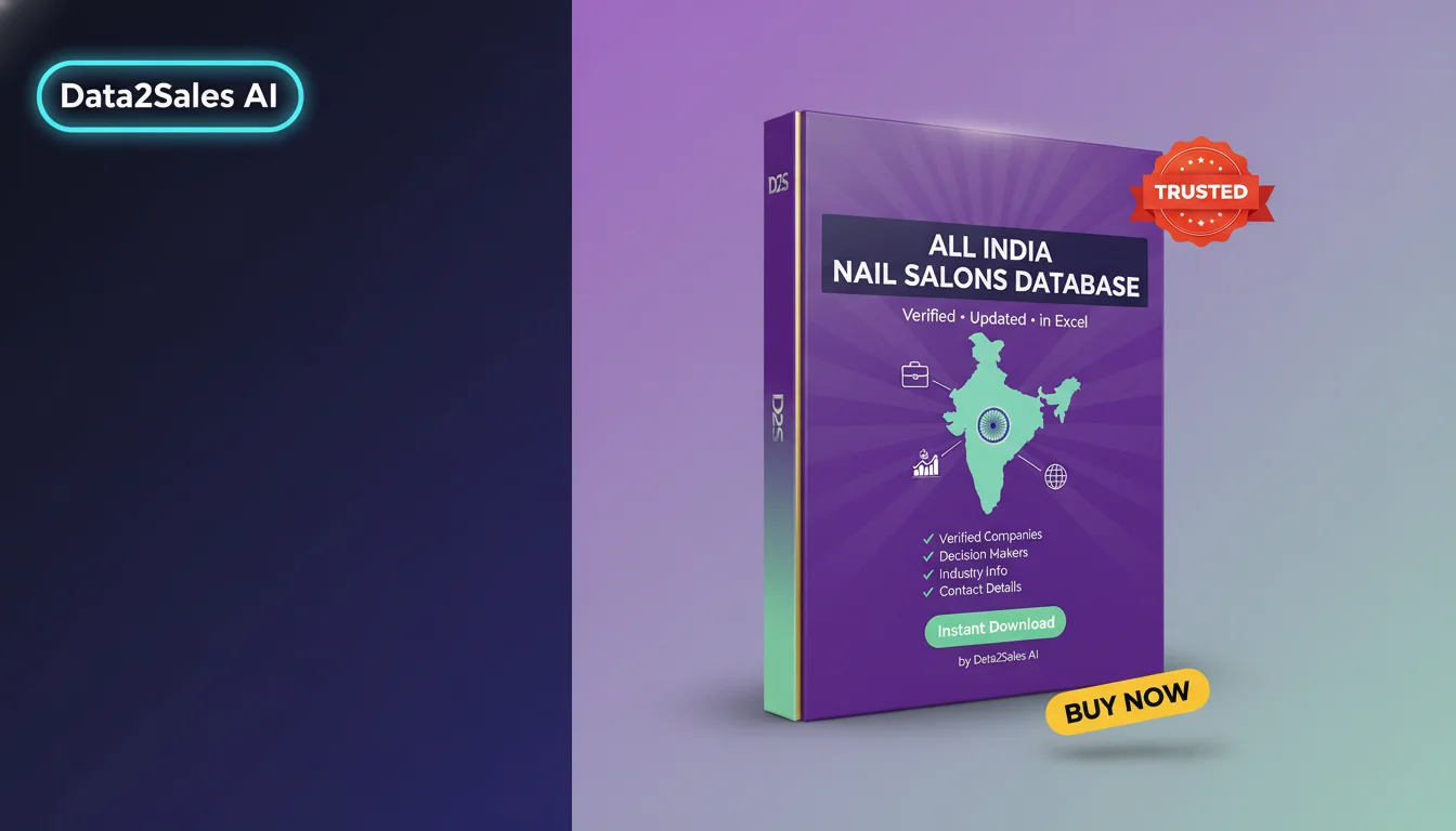 Nail Salons Leads in Gujarat, India — Verified B2B Database