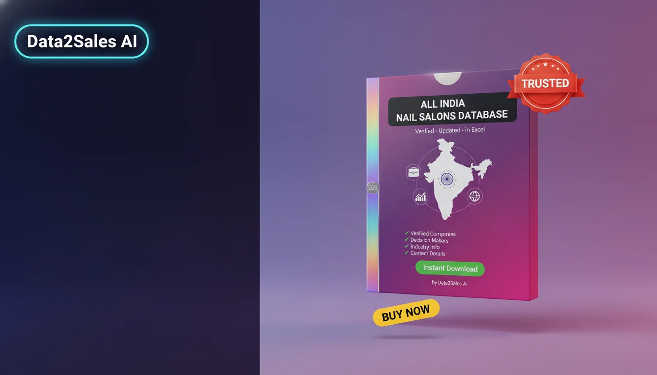 Nail Salons Leads in Jharkhand, India — Verified B2B Database