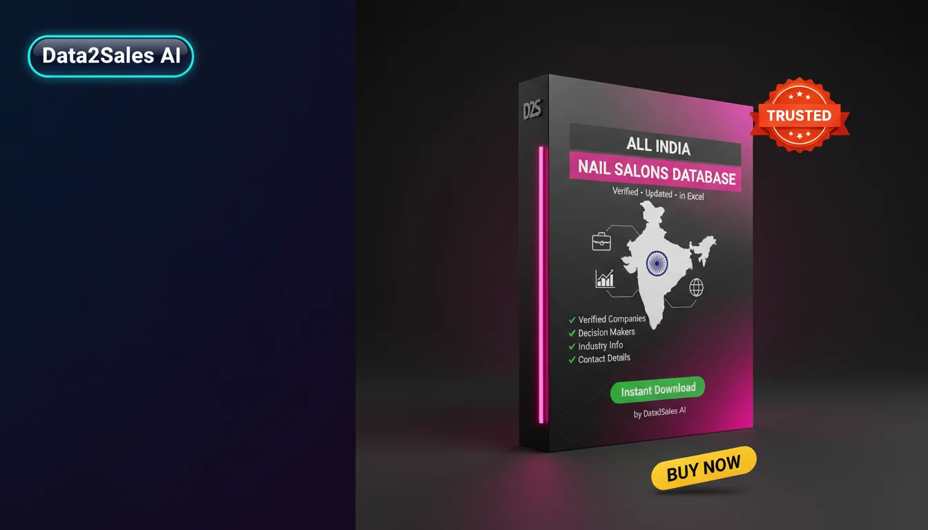 Nail Salons Leads in Kerala, India — Verified B2B Database