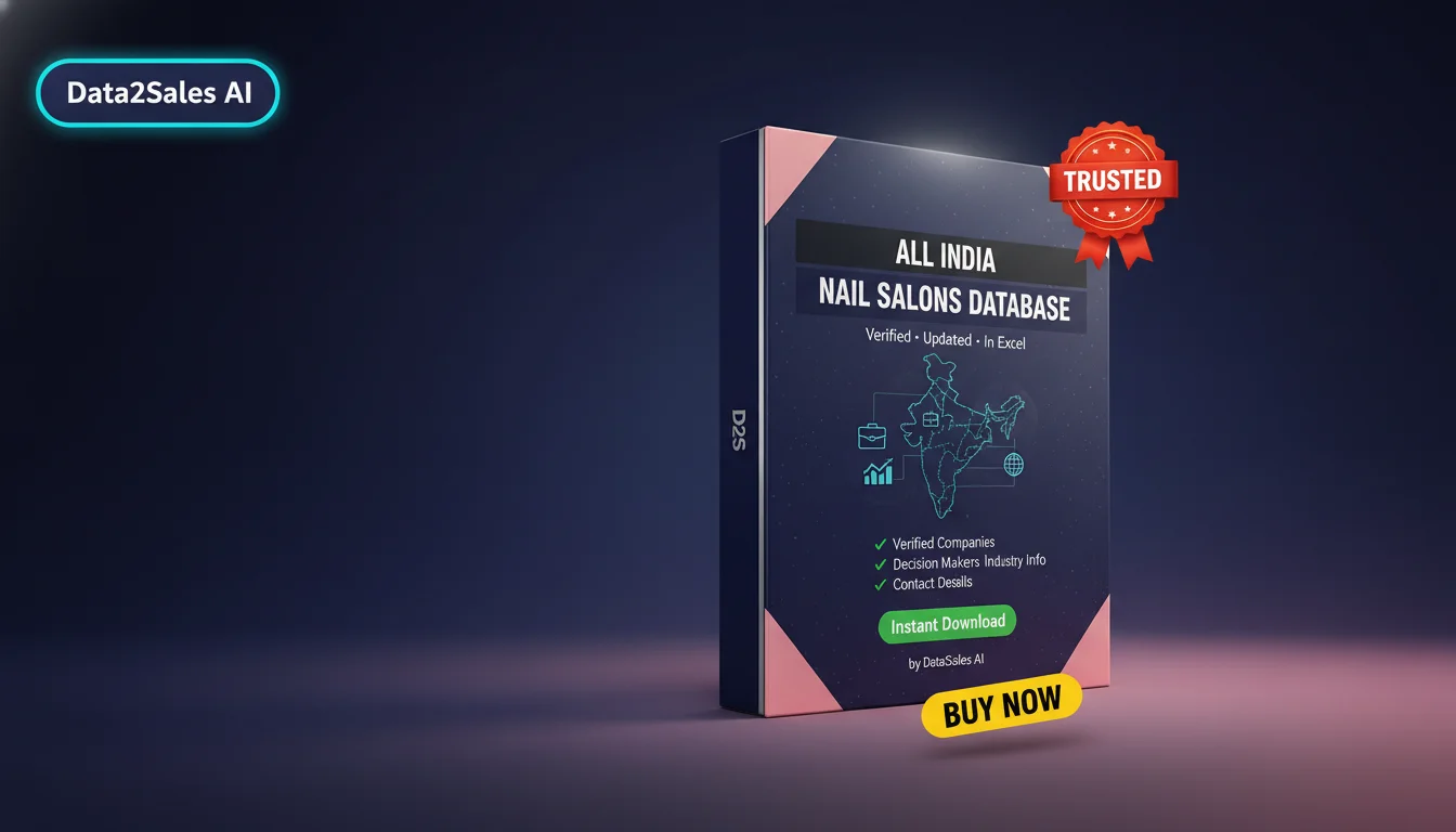 Nail Salons Leads in Tamil Nadu, India — Verified B2B Database