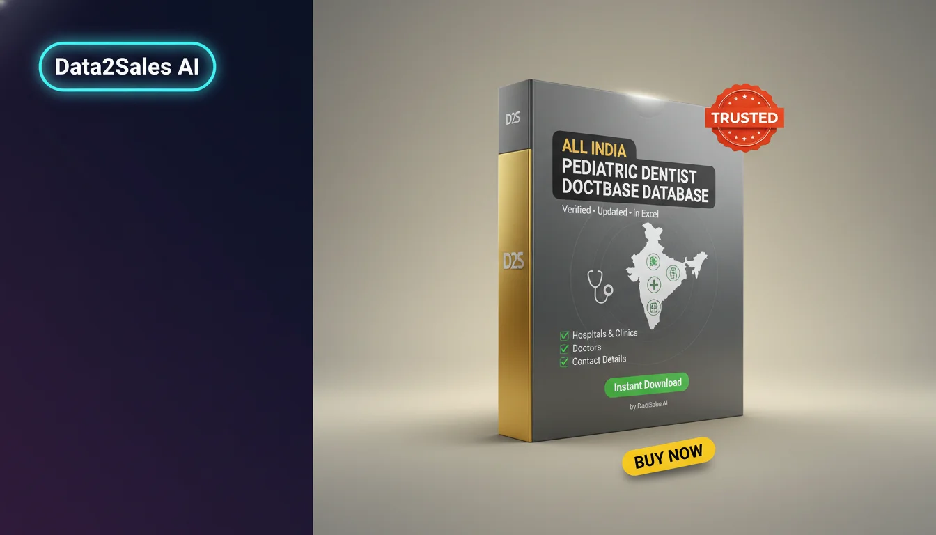 Pediatric Dentist Doctor Database Leads in Maharashtra, India — Veri…