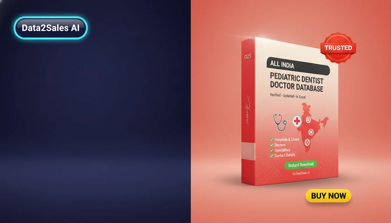 Pediatric Dentist Doctor Database Leads in Rajasthan, India — Verifi…