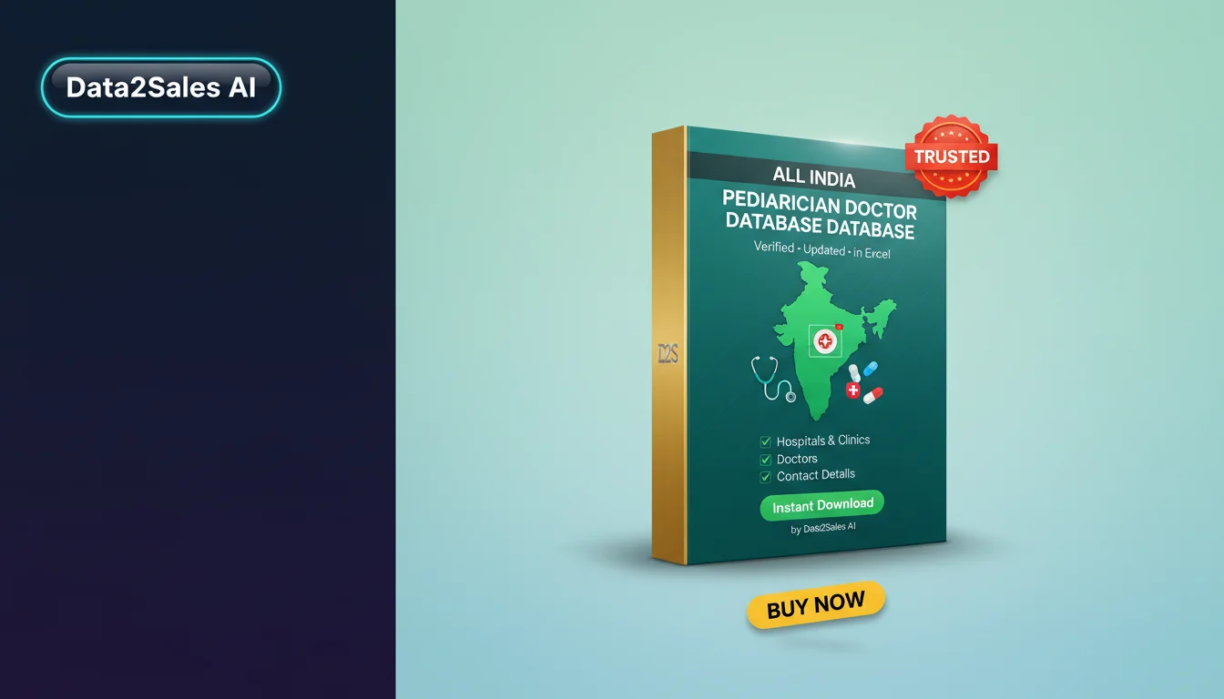 Pediatrician Doctor Database Leads in Maharashtra, India — Verified…