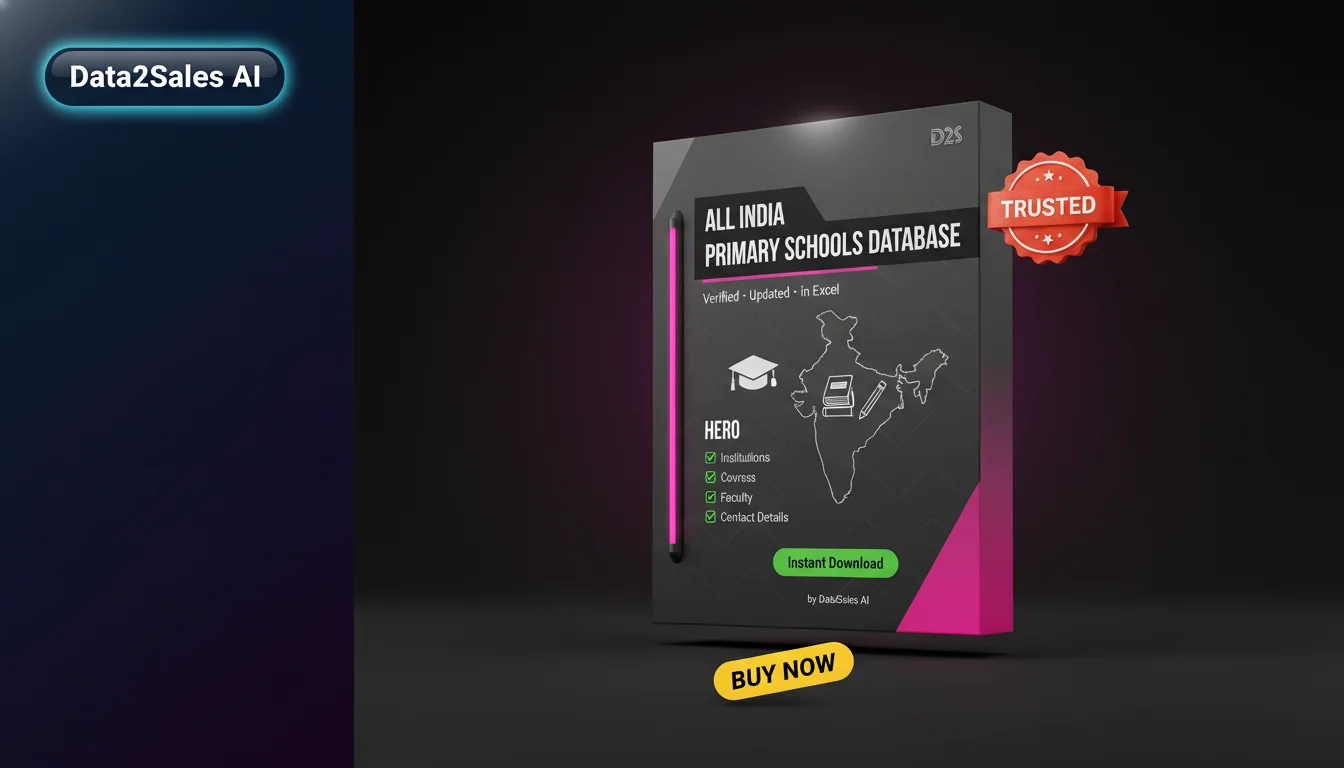 Primary Schools Leads in Delhi, India — Verified B2B Database