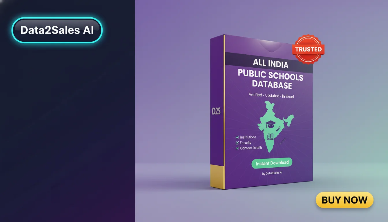 Public Schools Leads in Delhi, India — Verified B2B Database