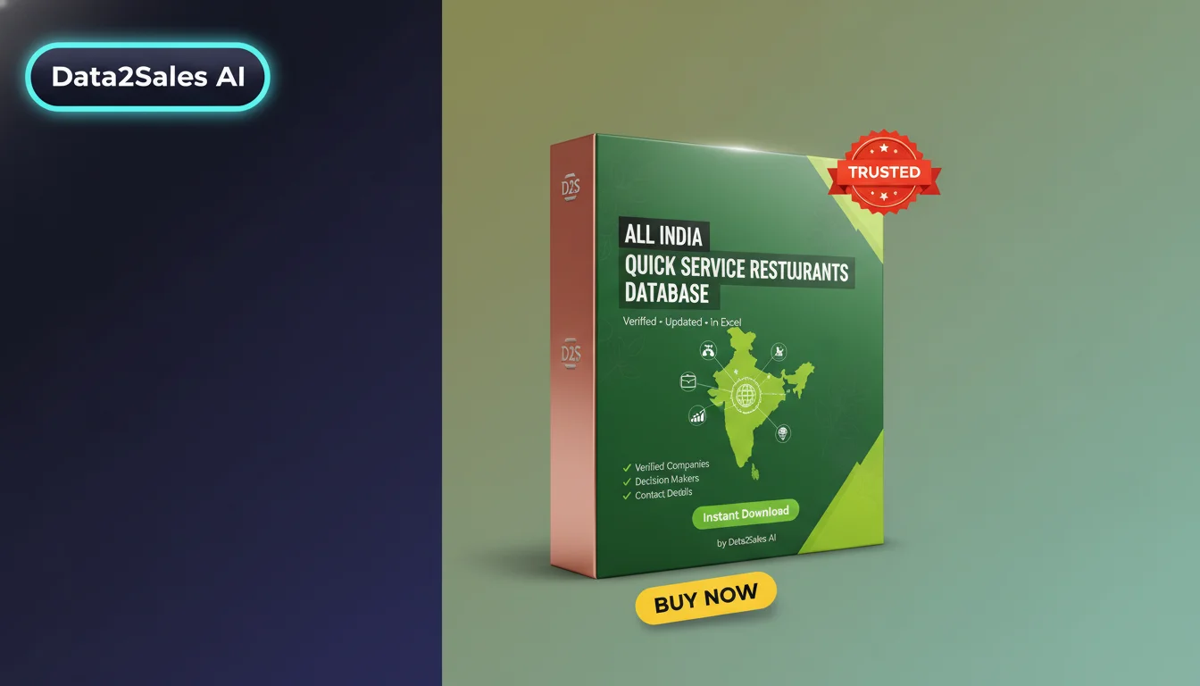 Quick Service Restaurants Leads in Gujarat, India — Verified B2B Dat…