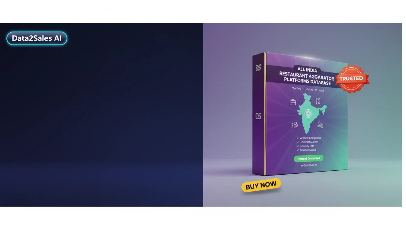 Restaurant Aggregator Platforms Leads in Bihar, India — Verified B2B…
