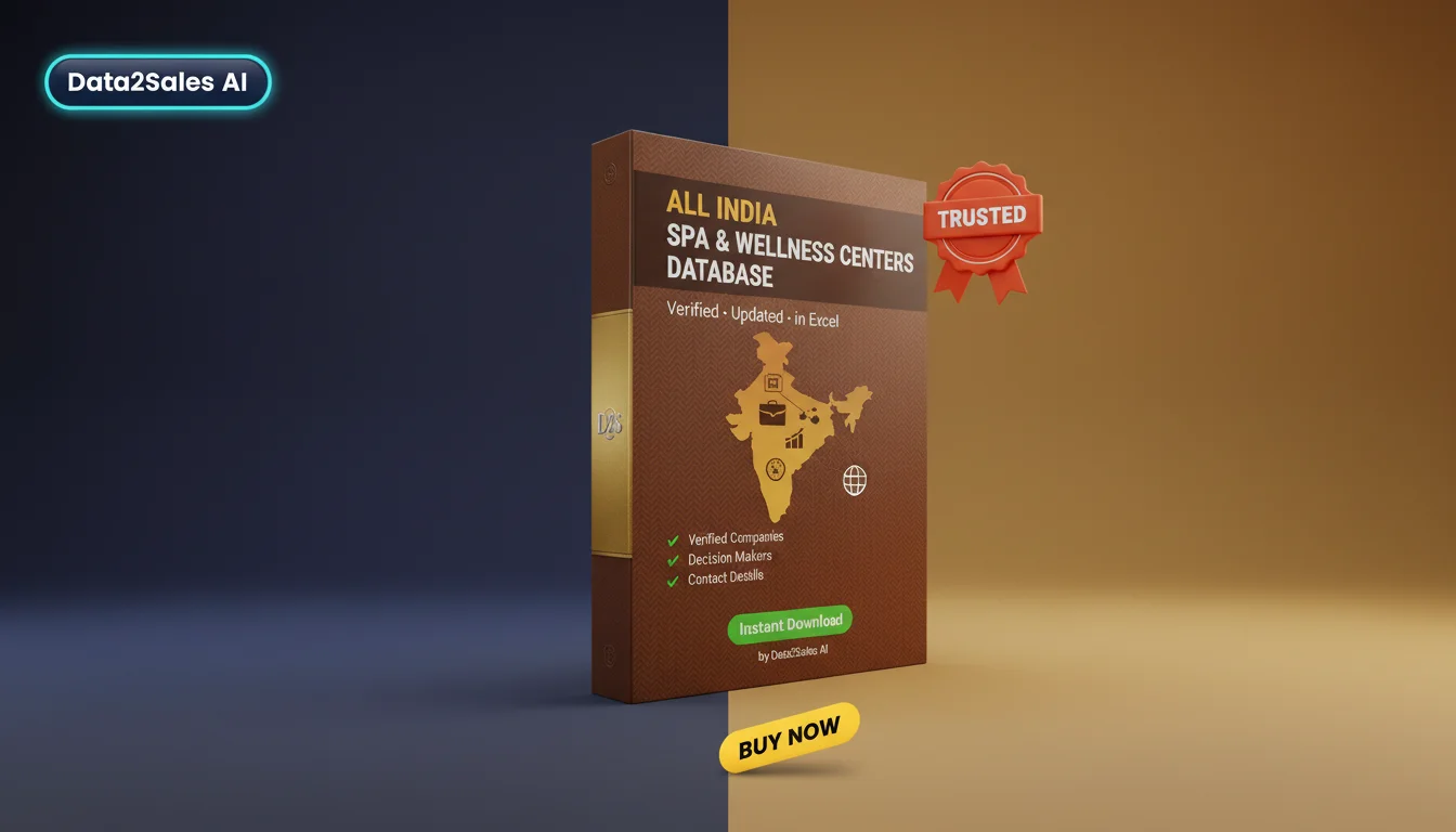 Spa & Wellness Centers Leads in Delhi, India — Verified B2B Database