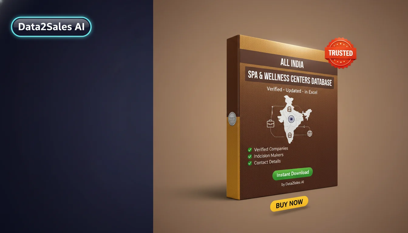 Spa & Wellness Centers Leads in Gujarat, India — Verified B2B Databa…