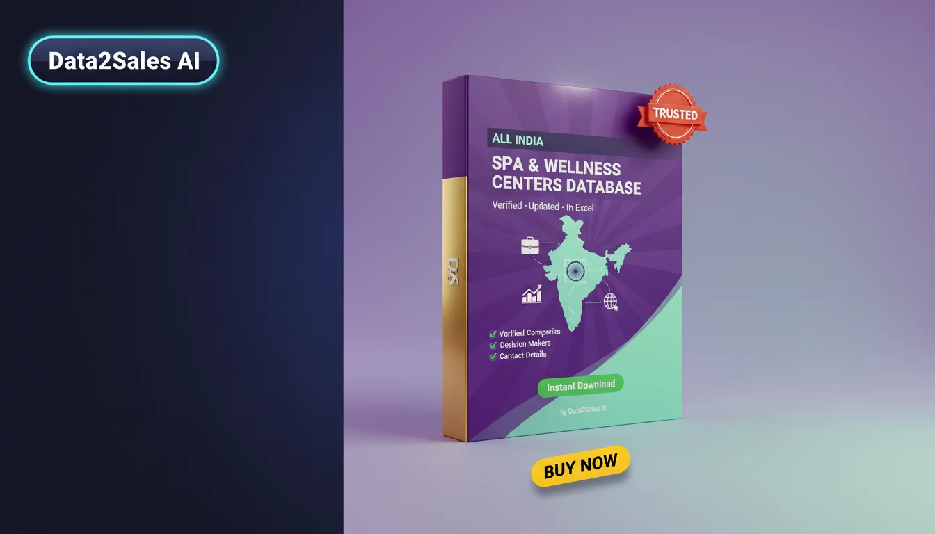 Spa & Wellness Centers Leads in Haryana, India — Verified B2B Databa…
