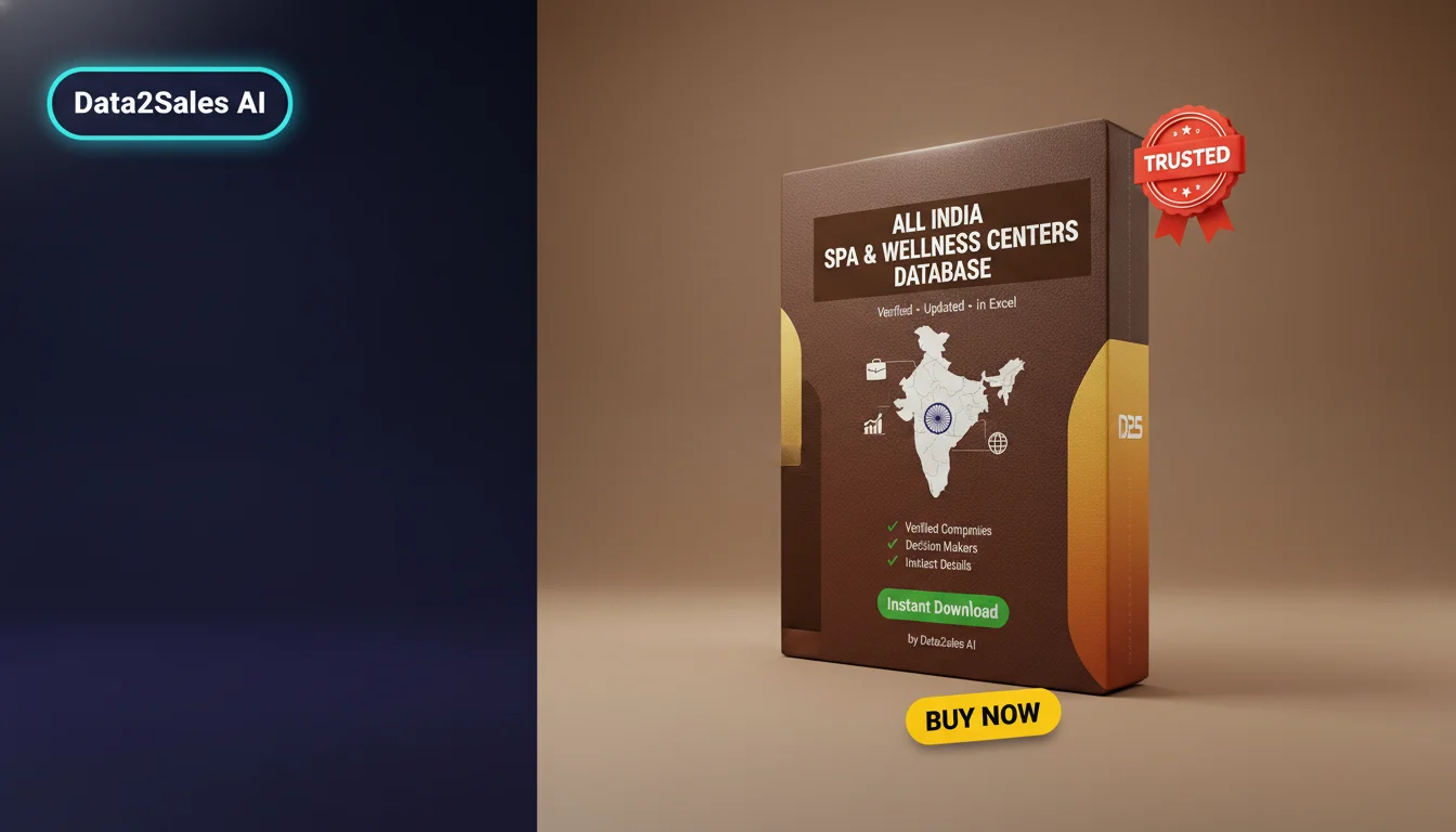 Spa & Wellness Centers Leads in Jharkhand, India — Verified B2B Data…