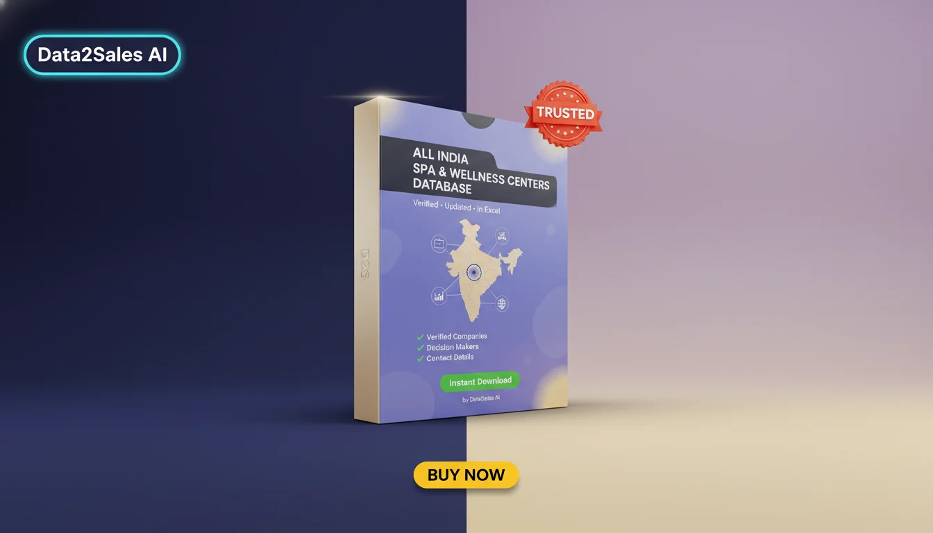 Spa & Wellness Centers Leads in Kerala, India — Verified B2B Databas…