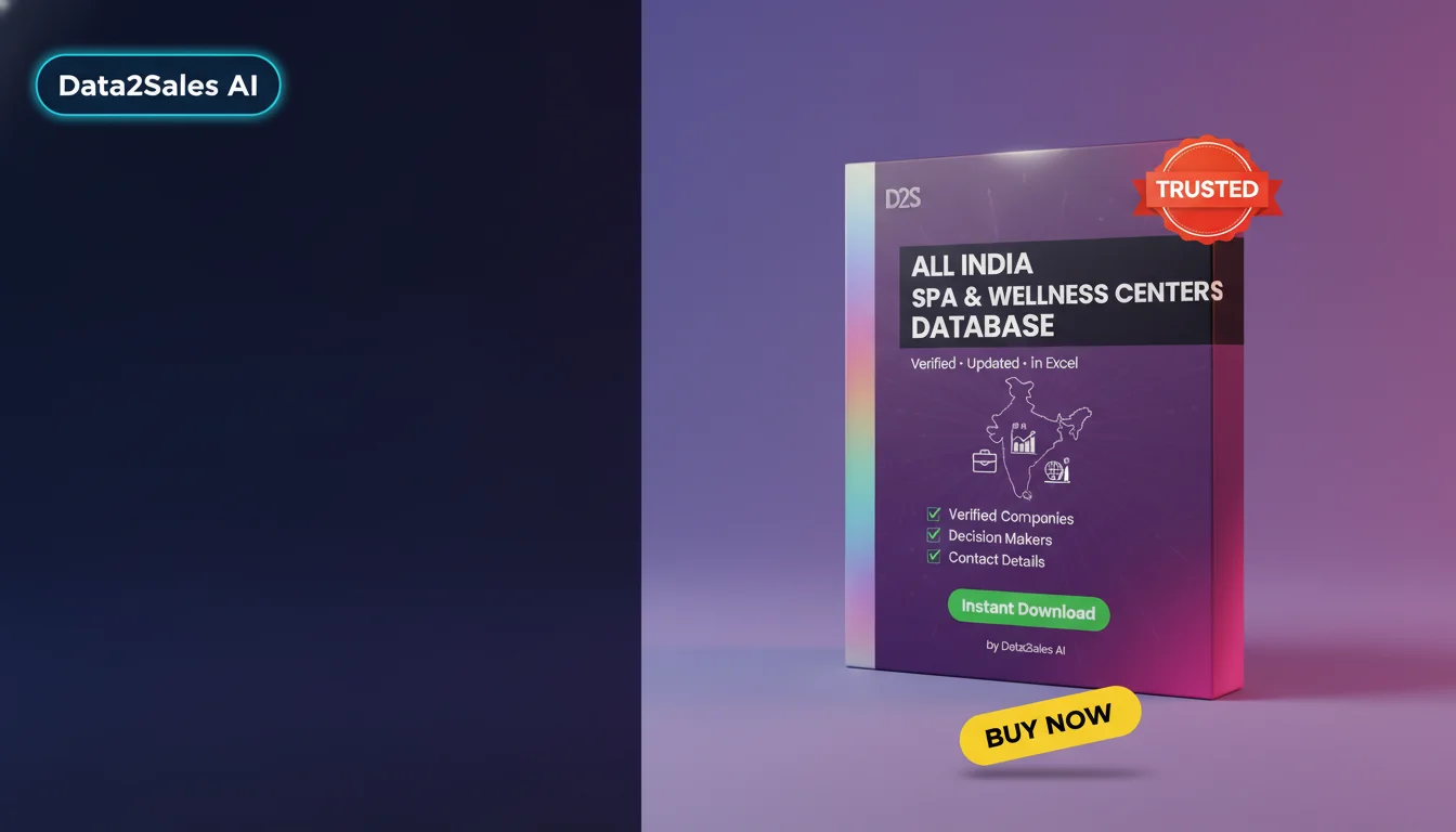 Spa & Wellness Centers Leads in Madhya Pradesh, India — Verified B2B…