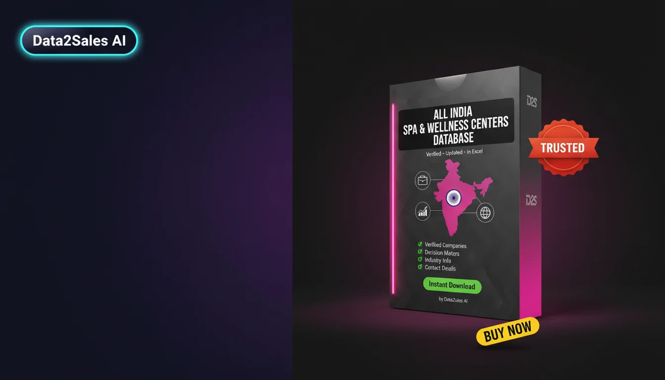 Spa & Wellness Centers Leads in Punjab, India — Verified B2B Databas…