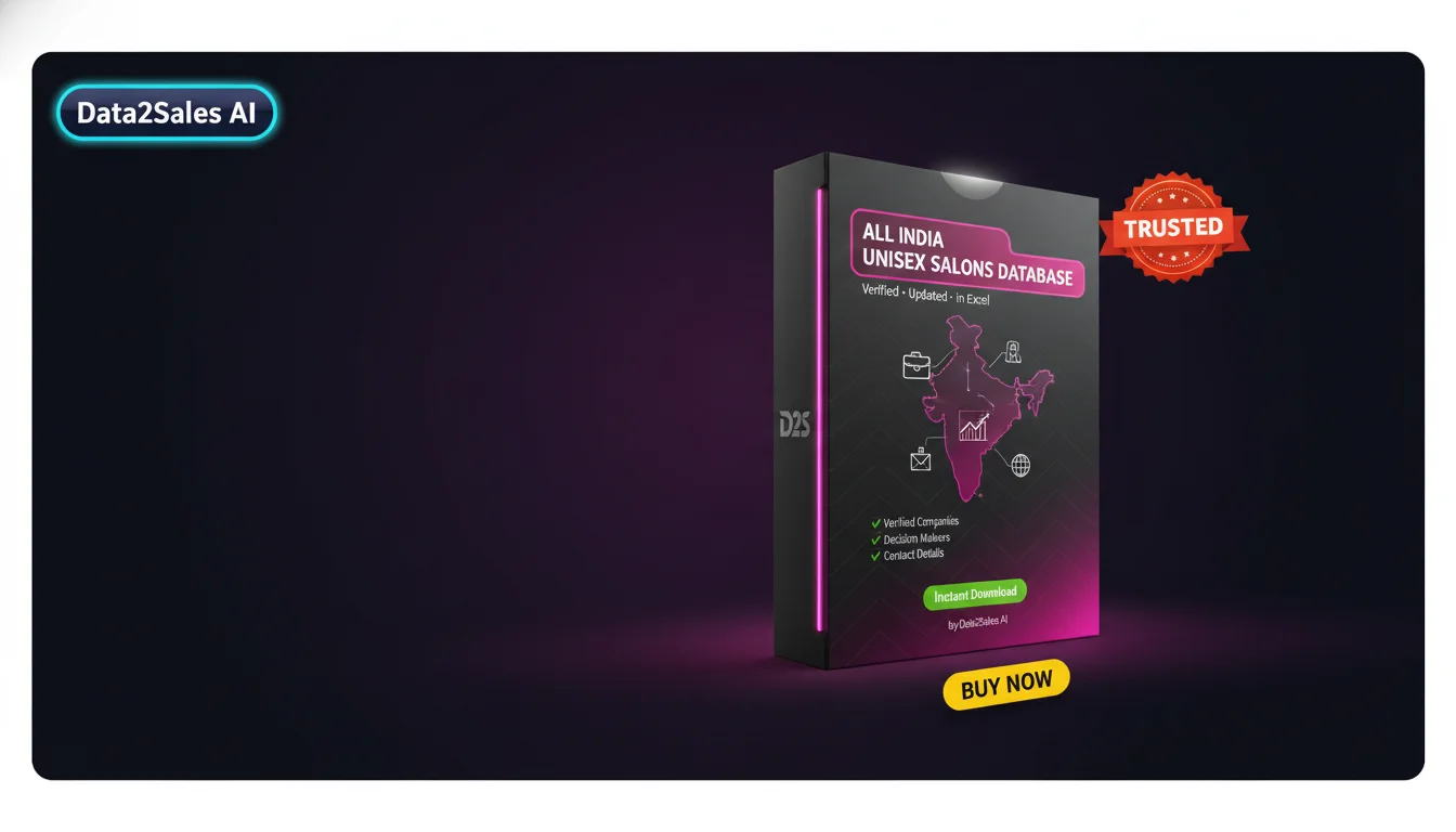 Unisex Salons Leads in Gujarat, India — Verified B2B Database