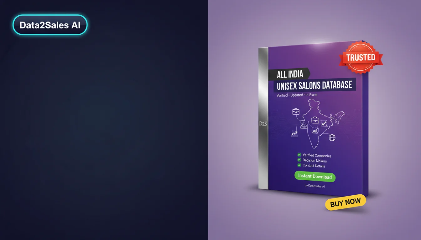 Unisex Salons Leads in Uttar Pradesh, India — Verified B2B Database