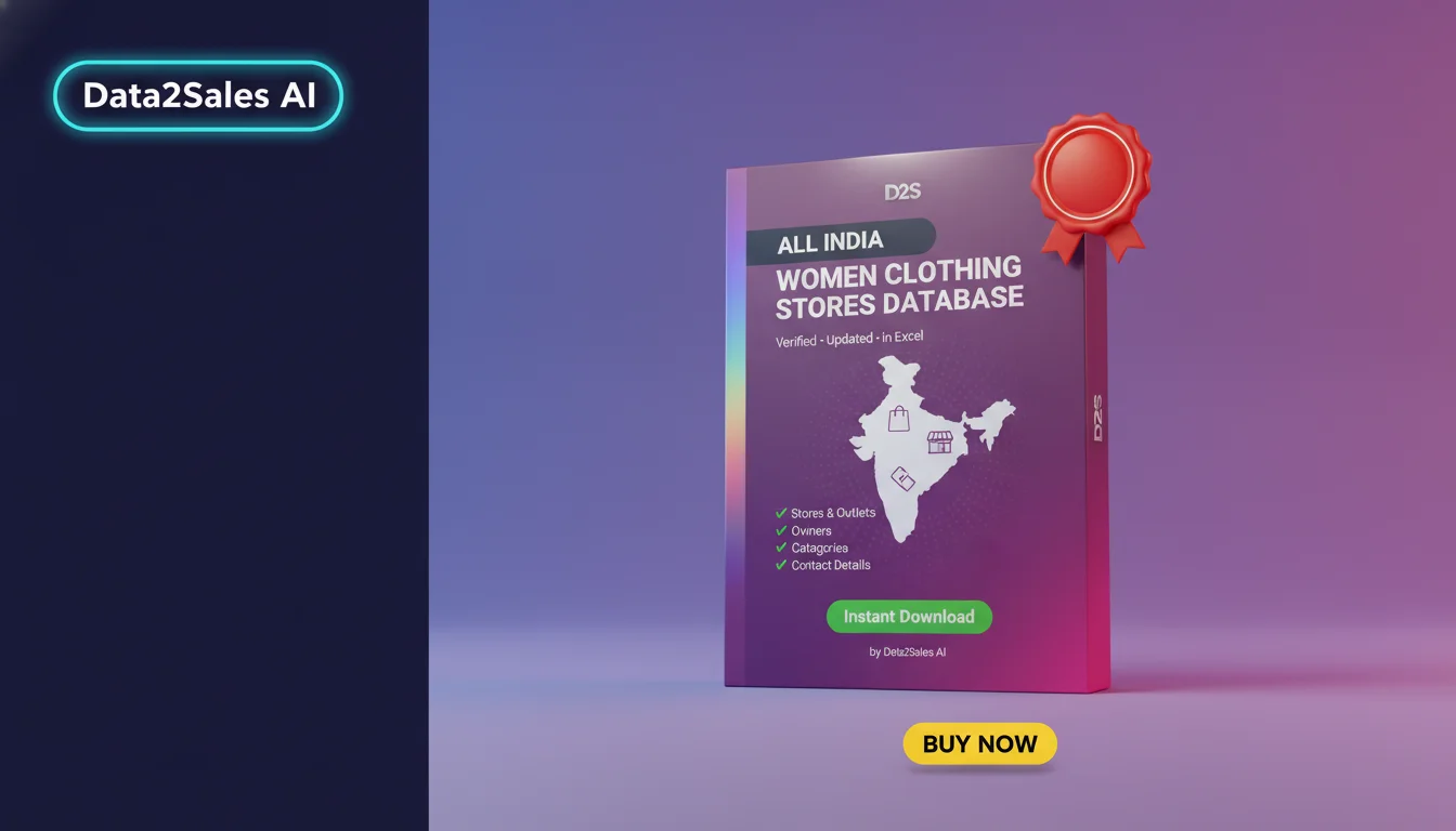 Women Clothing Stores Leads in Bihar, India — Verified B2B Database