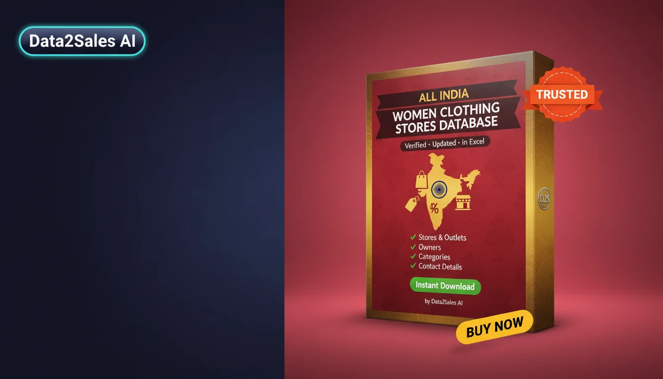 Women Clothing Stores Leads in Haryana, India — Verified B2B Databas…