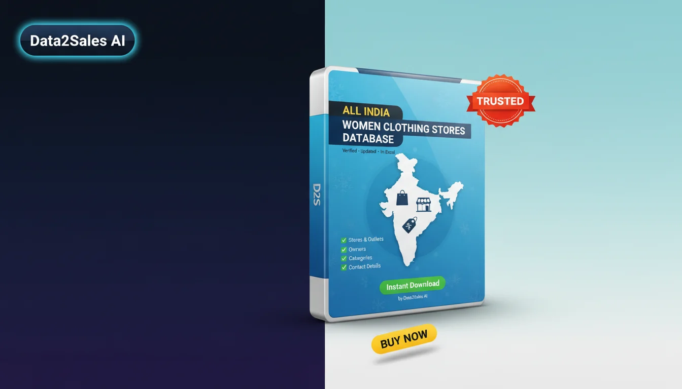 Women Clothing Stores Leads in Madhya Pradesh, India — Verified B2B…