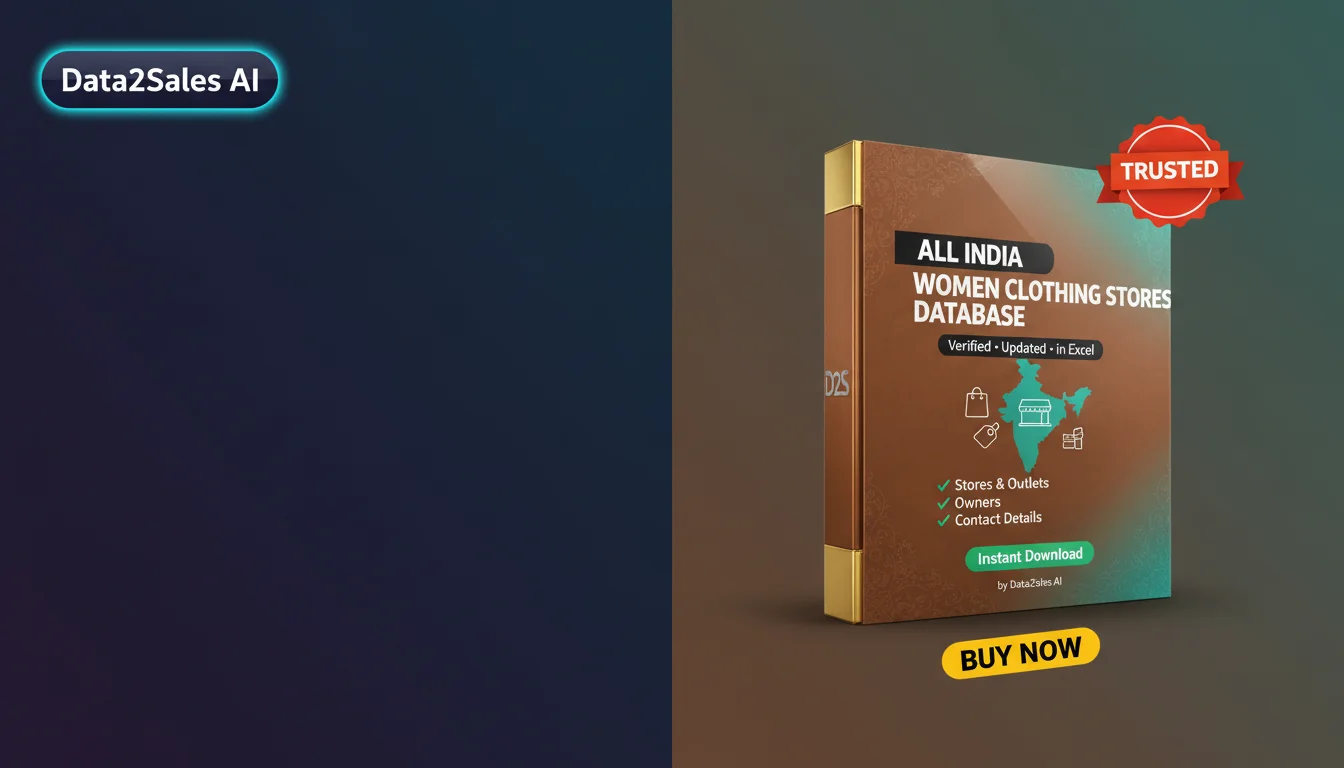 Women Clothing Stores Leads in Tamil Nadu, India — Verified B2B Data…