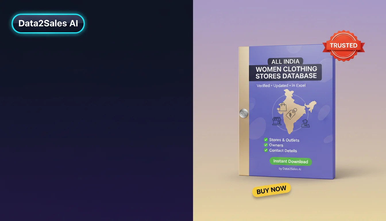 Women Clothing Stores Leads in Telangana, India — Verified B2B Datab…