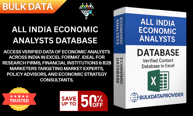 All India Economic Analysts Database – Verified Financial & Market Experts in Excel