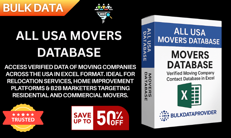 All USA Movers Database – Verified Service Leads in Excel