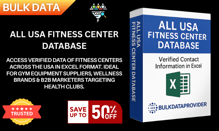 All USA Fitness Center Database – Verified Business Leads in Excel