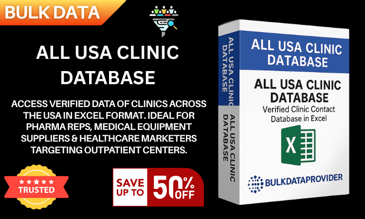 All USA Clinic Database – Verified Healthcare Provider Leads in Excel