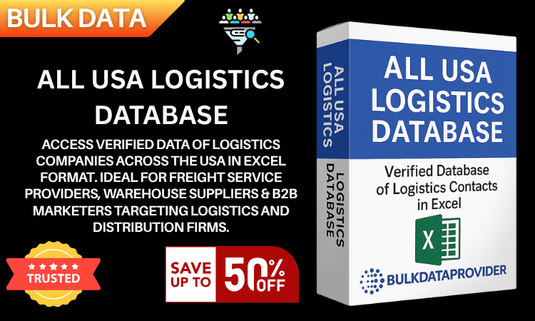 All USA Logistics Database – Verified Transportation & Supply Chain Leads in Excel