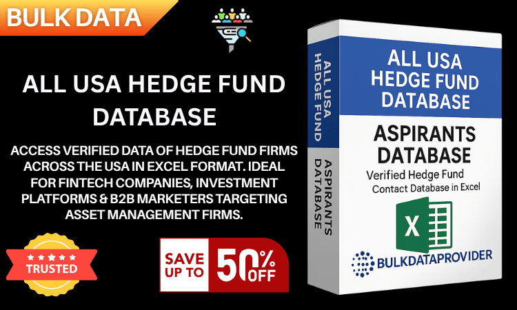 All USA Hedge Fund Database – Verified Financial Institution Leads in Excel