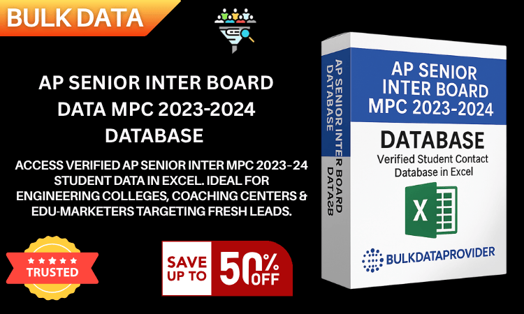 Buy AP Senior Inter Board MPC 2023–24 Database – Verified Student Leads in Excel