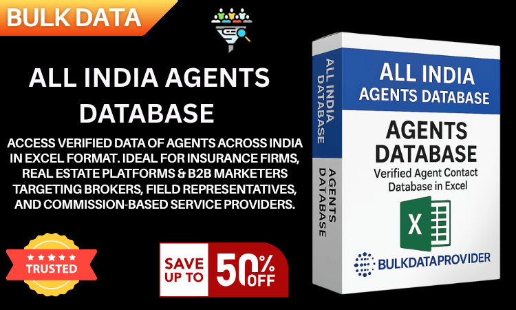 All India Agents Database – Verified Broker & Representative Leads in Excel