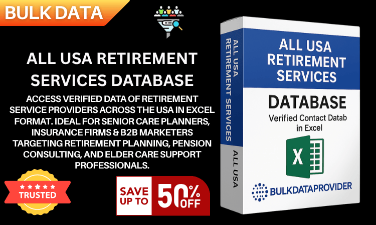 All USA Retirement Services Database – Verified Financial & Senior Care Leads in Excel
