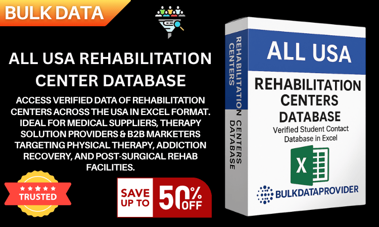 All USA Rehabilitation Center Database – Verified Healthcare Leads in Excel