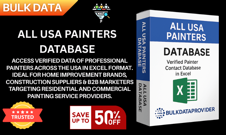 All USA Painters Database – Verified Contractor Leads in Excel