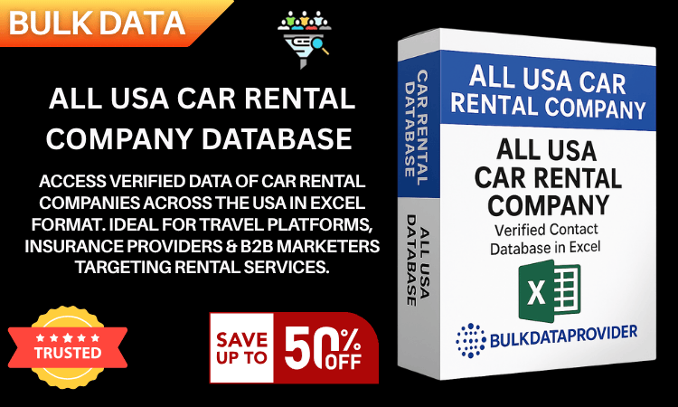 All USA Car Rental Company Database – Verified Business Leads in Excel
